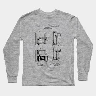 US Patent - Upright Piano Long Sleeve T-Shirt